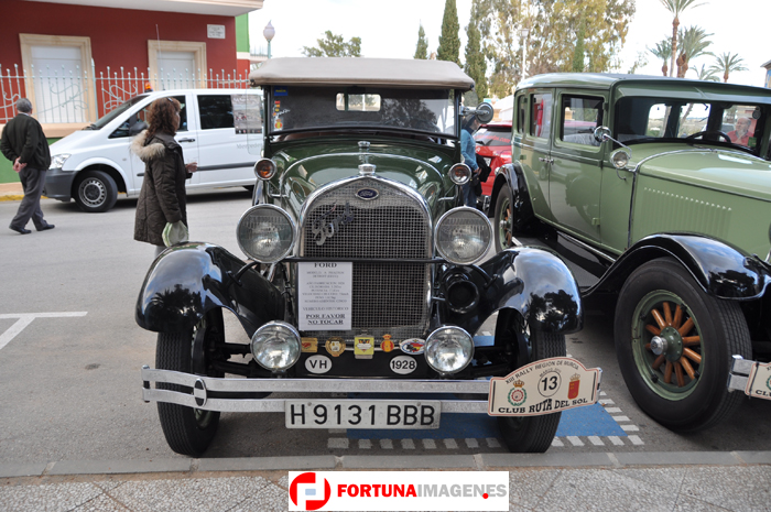 XIII Rally Región de Murcia de coches antiguos y clásicos en el Balneario de Leana